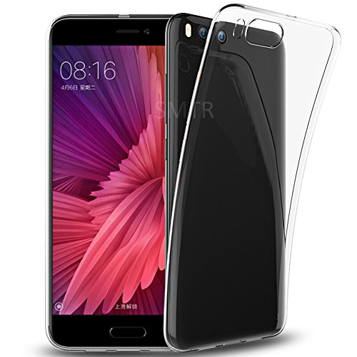 XiaoMi Mi6 Funda - SMTR Estuche de silicona cubierta Slim TPU Cover Funda para XiaoMi Mi6 transparente reviews XiaoMi Mi6 Funda - SMTR Estuche de silicona cubierta Slim TPU Cover Funda para XiaoMi Mi6 transparente