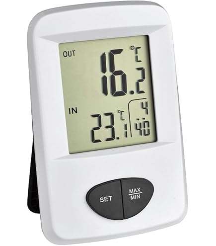 Thermomètre Hygromètre Sans Fil Avec 3 Capteurs - Portée 100 M - Écran LCD Intérieur/extérieur - Alarme Température/humidité