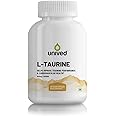 Unived L-Taurine 650mg | Training Performance, Cardiovascular, Nerve & Liver Health | Single Ingredient, Flavorless & Caffeine Free | 120 Vegan Capsules