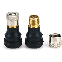 2 Valvole Tubeless Angolate Per Monopattino/Moto - Ottone, Tipo Schrader, 80°, Ermetiche - Foto 6