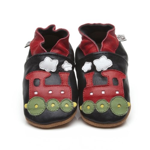 Soft Leather Baby Shoes Train 4-5 years