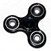 Produktbild 2er Pack Set Fidget Finger Hand Pocket Spinner EDC Anti Stress Konzentration ADHS Spielzeug für Kinder & Erwachsene (2 x Schwarz)