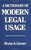 Dictionary of Modern Legal Usage (Oxford Dictionary of Modern Legal Usage) by 