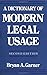 Dictionary of Modern Legal Usage (Oxford Dictionary of Modern Legal Usage) by 