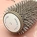 KINGSO Hair Brush Ceramic Iron Round Comb Barber Dressing Salon Styling
