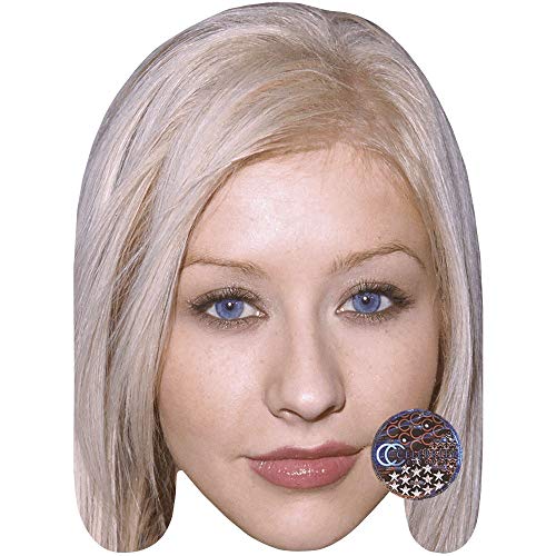 Preisvergleich Produktbild Celebrity Cutouts Christina Aguilera (Young) Maske aus Karton