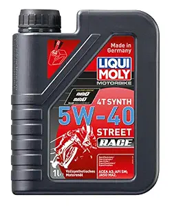 Liqui Moly 5W40 4T Street Race 5W-40 Fully Synthetic Engine Oil (1 L)