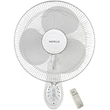Havells Platina with Remote 400mm Wall Fan (White)