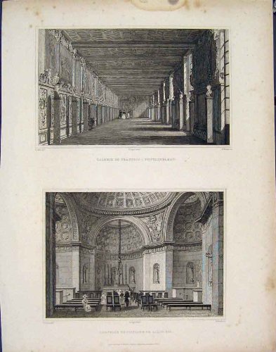 Preisvergleich Produktbild Galerie Francois Fontainbleau Chapelle Louis Frankreich