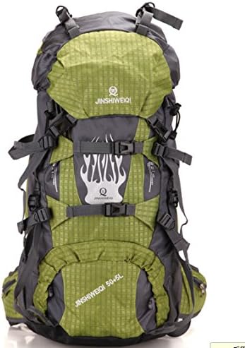 Waterproof backpacks backpack outdoor sport package for men and women 60L double shoulder bag , yellow