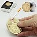 Produktbild [Hohe Qualität] Feuerzeug USB Bitcoin wiederaufladbar und ohne Flamme Ausführungen – gegen den Wind – funktioniert ohne Gas – Feuerzeug, Taschenformat USB