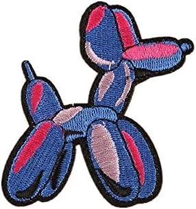 Dreamshome Embroidery Dog Balloon Sew On/Iron On Patch Badge Bags Hat Jeans Fabric Applique