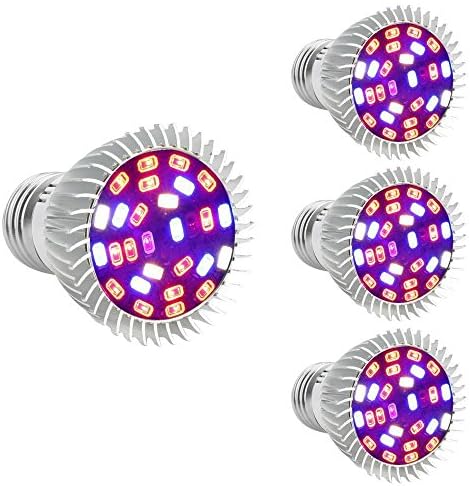eSavebulbs 28W LED Grow Light Bulb Full Spectrum Light Bulb for Indoor Plants Vegatable Flower