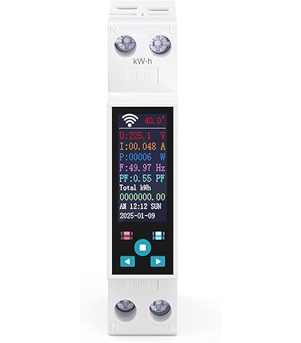 IME NEMO Multifunktionsanzeige MFD4E06 – MODBUS, Hutschienenmontage, 80-500V