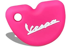 SILUOHAKE Llavero Vespa con Funda Protectora de Silicona antidesgaste y Antipolvo Compatible con Vespa GTS 300 GTS 200 GTS 125, LX150