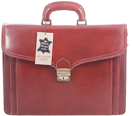 El hombre del bolso del organizador por Italian Job, 100% cuero auténtico Made in Italy