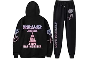 Dolpind BTS Hoodie Love Yourself Suga Jimin Jung Kook V Rap Jin Mitbers Signature Sweater Merchandise