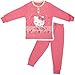 Produktbild alles-meine.de GmbH 2 TLG. Set _ Schlafanzug / Hausanzug / Pyjama -  Katze - Hello Kitty  - Größe: 3 Jahre - Gr. 104 - Langer Trainingsanzug / Sportanzug langärmelig - 100 % Ba..