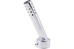 ‎TOTMOX TOTMOX Universal-Motorrad-Auspuff-Schalldämpfer Universal-Motorrad-Schräg-Auspuff-Einsatz-Schallwand-Enddose 48 mm / 1,9 Zoll Universal-einstellbarer Schalldämpfer