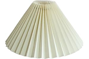 Bomoya Pantalla plisada E27 cubierta de luz estilo japonés lámpara de mesa decoración de techo para sala de estar dormitorio