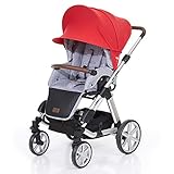 ABC Design Sonnensegel / Sonnendach, Sonnenverdeck, Sonnenschutz mit UV-Schutz 50+ für Kinderwagen und Buggys / Cranberry / praktische Sonnenschirm Alternative - 2