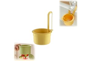 OXFUZZ Passoire Évier Suspendue 2025 - Autonettoyante, Vidange Rapide, Maille Fine - Filtre Déchets & Légumes pour Robinet de Cuisine