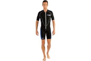 Cressi Lido Man - Combinaison Neoprene Shorty Homme - Natation Snorkeling et Plongee