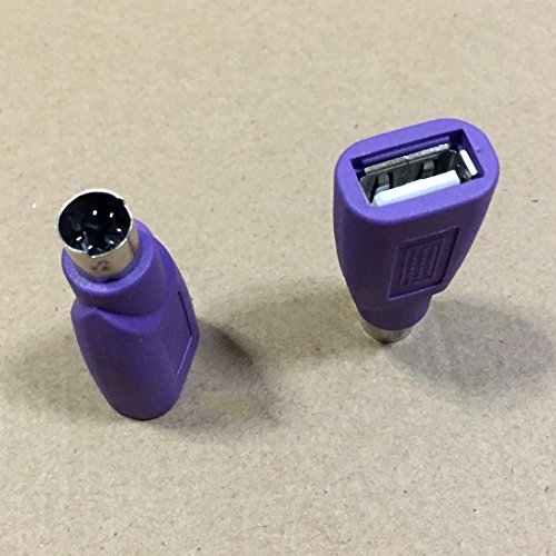sourcingmap® Maus und Tastatur PS/2 auf USB Buchse Konverter - 2