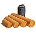 Produktbild LightDRY Mikrofaser Badetuch Strandtuch Reise-Handtuch Trekking, Saugfähig, leicht & antibakteriell, 160x80cm, Orange-Gelb