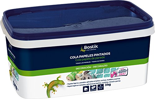 Bostik 30608317 Cola para empapelar, Rosa, 3 kg