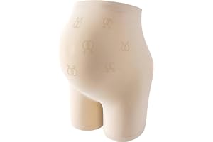 Vxiwscy mammabyxor korta under klänning – graviditet anti-chafing shorts, övermagen gravidunderbyxor, andas och bekväma, perfekt för alla faser av graviditeten