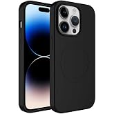 iPhone 14 Pro Uyumlu Magsafe Uyumlu Wireless Şarj &Ouml;zellikli Pastel Renk Silikon Zore Plas Kılıf-Siyah
