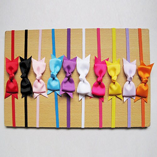 Demiawaking Mädchen Baby Kinder Satin Stirnband Haarband Zusätze - 3