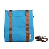 Material: paño de Oxford Bolsa de Almuerzo Bolsa térmica Impermeable Oxford paño portátil más fresco bolsas de alimentos envase Bento Organizador - Matefielduk