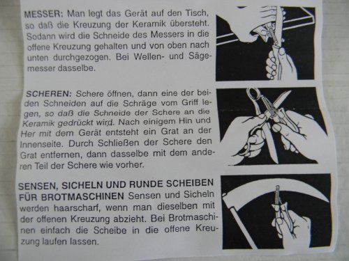 FIX Messerschärfer Keramik Taschenschärfer Solingen, 16 cm - 2