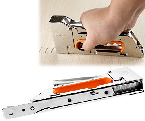 Tech Traders® 4/6/8 mm Stahl Heftpistole Tacker Polsterung Hefter (no-staples) - 2