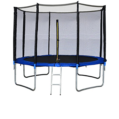 Preisvergleich Produktbild Trampolin Jump4Fun Deluxe mit Außennetz