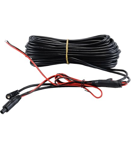 Cavo Prolunga Per Dash Cam Da 9,5 M Hsupez – Connettore 4 Pin Maschio A Spina 2,5 Mm – Adatto Per Telecamere Posteriori E Specchietti Retrovisori