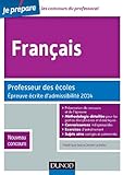 Image de Français - Professeur des écoles - Epreuve écrite d'admissibilité 2014 : Nouveau concours (Concours enseignement)