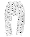 Zhuannian Baby Boys Girls Cartoon Animal Print Elastic Waist Harem Pants (6-9months, White grass)