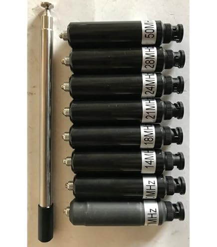 Antenna Telescopica Premium BNC 7 Sezioni Ideale Per Scanner Radio VHF - Foto 11