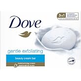 Dove Beauty Cream Bar Solid Beauty Soap Gentle Exfoliating Moisturizing Effective, 90 g