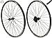 Produktbild REDONDO 28 Zoll Laufrad Set Hinterrad Vorderrad 28" V-Profil Hohlkammer Felge Schwarz + 6-fach Kranz