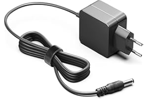 TAIFU Adaptador 19V 0.6A Cargador para Robot Aspirador Cecotec Conga 890 990 999 1090 1790 Lefant M200 M201 M210 Eufy RoboVac 11S 15C G30 Ecovacs Deebot N79S N79 500 601 701 900 DN622 T2102 Base Dock