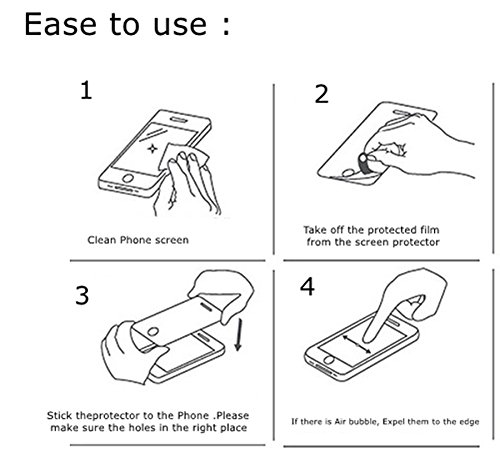 InShang Samsung Galaxy S6 edge Displayschutzfolie gehärtetem Glas super schlagfest hochtransparent Displayschutzfolie von hoher Empfindlichkeit,3D curve 100% fit Tempered Glass Screen protector cover - 7