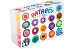 SentoSphère - Patarev - Coffret de 15 pots de 18 grammes - Modelage enfant - A partir de 6 ans