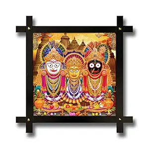 Generic Wood Photo Frame (16.5 x 16.5 inch, Brown)