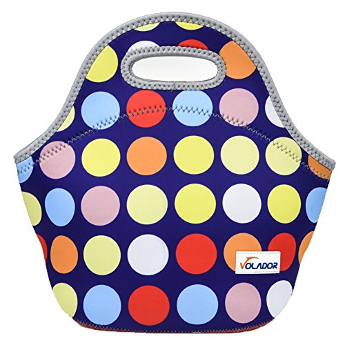 Volador Neopren-isolierte Mittagessen-Beutel-wasserdichte personifizierte isolierte Mittagessen-Beutel-Picknick-Mittagessen-Nahrungsmittelhandtasche