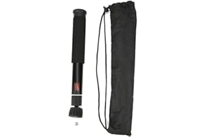 TOSUNY Selfie V-log Monopod, Portable 8 Sections Aluminium Alloy Digital SLR Camera Tripod, Travel Essential Adjustable Height Camera Monopod for Cellphone/Camera/Photography Selfie V-log(P30D)