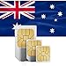 Produktbild travSIM 3UK Prepaid-Daten-SIM-Karte für Australien und Neuseeland mit 3 GB Daten, 60 Tage gültig. (3G / 4G Internetgeschwindigkeit)